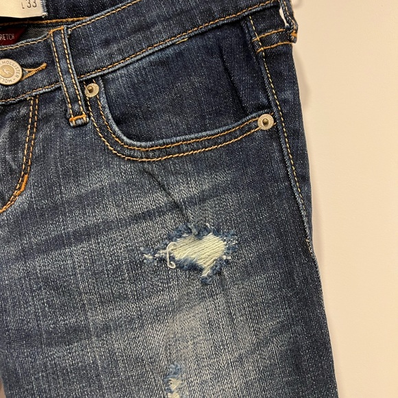 Low rise Hollister brand distressed skinny Jean - Picture 4 of 14